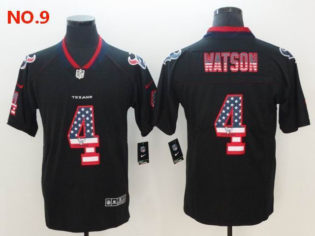 Houston Texans#4 Deshaun Watson Men's Nike Jersey NO.9;